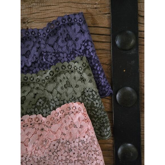 Victoria's Secret Body by Victoria Lace Shortie Panty Bundle Sz XS New 3 pieces - Picture 2 of 4